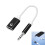 Le câble adaptateur pour casque analogique de type C-Noir 3