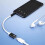 Le câble adaptateur pour casque analogique de type C-Noir 10