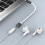 Le câble adaptateur pour casque analogique de type C-Noir 7
