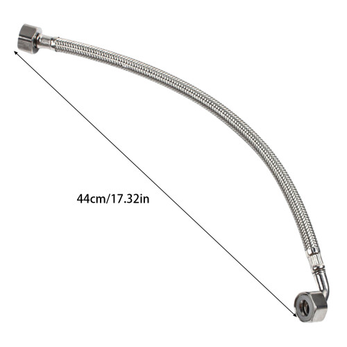 Tuyau Flexible coudé robuste, Construction en acier 304, 1
