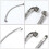 Tuyau Flexible coudé robuste, Construction en acier 304, 6