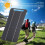 Multipurpose Small 5W 5V Solars Panel Charging Portable-Black 5