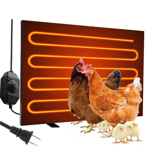 Chicken Coop Heater 120W Adjustable Height