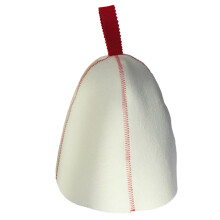 Czapka do sauny z filcu wełnianego, zimowa, ciepła, nakrycie głowy