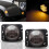 Jeep Wrangler JK LED-sidomarkeringsljus 4-pack 1