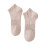 Xinwanna men's low-cut ankle socks khaki 3-pack 1