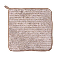 Chiffon de nettoyage de cuisine en fibres épaisses, absorbant et dégraissant