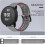 Λουράκι σιλικόνης για ρολόγια Suunto και Garmin 4