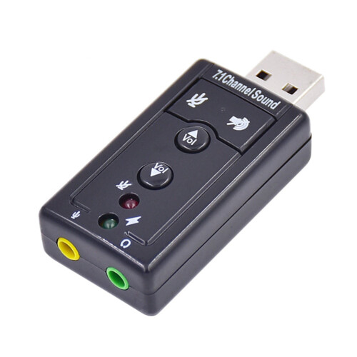 AOKID USB External 7.1 Sound Card with 3.5mm Jack 1