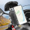 Motorsykkeltelefonholder med regnbeskyttelse 3