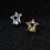 Ασημένια καλύμματα δοντιών Pentagram Star Grillz για άνδρες και γυναίκες 4