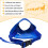 Dog Muzzle Set Breathable Adjustable 7 Pieces 6