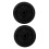 Black Garbage Can Wheels Replacement 2 Pcs 4