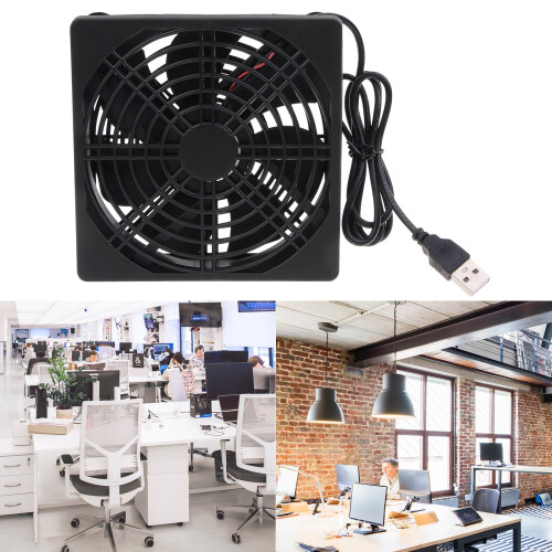 120 mm USB-koelventilator, 5V geluidsarme pc-koelventilator 1