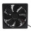 120 mm USB-koelventilator, 5V geluidsarme pc-koelventilator 6