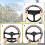 Aztec Tribal Golfbilsrattskydd Universal 13-14 6