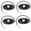 Hvide LED-klippelys til Jeep Truck UTV ATV24Pods 5
