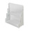 Sport Cards Display Shelf Acrylic 3-Tier White 2