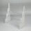 Sport Cards Display Shelf Acrylic 3-Tier White 8