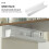 Kabelgoot wit kunststof (1 set) 4