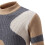 Herren-Strickpullover mit Rundhalsausschnitt, einfarbig, langärmelig 7