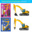 Construction Truck Face Swap Stickers 30 PCS 5