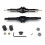 Sort bagerste differentialegear til 1/12 WLTOYS 1
