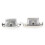 Harley Glide Touring Front and Rear Mudguard Trim LED Light 1