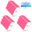 USB-C Veggladerblokk 20W PD 3-pakning Rosa 1