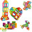 Magnetic Building Blocks STEM Toy 100 Pieces 1