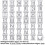 4 Inch Letter Stencils Set 42-Piece Interlocking Reusable 1