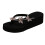 Damen-Flip-Flops mit Strass-Schmetterling und breiter Passform, Größe 8-12 1
