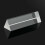 Optical Glass Triple Triangular Prism 20x20x90mm 8