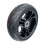 Pneu sólido para patinete, 5 polegadas, 5x1, 280g, borracha preta. 1