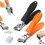 Stevige teennagelknipper met gebogen mes (1 paar) 1