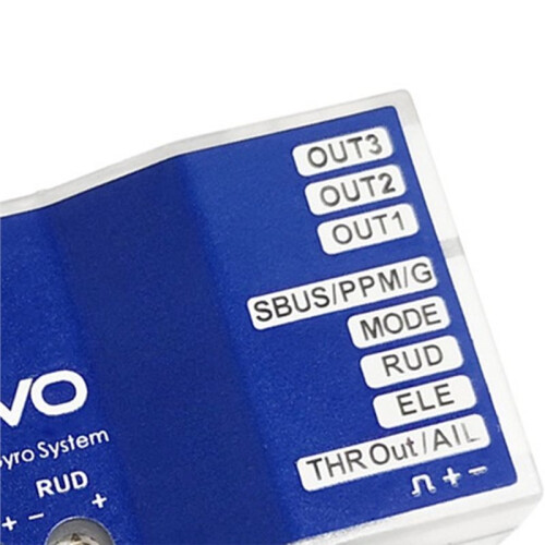 A3 EVO 6-Axis Gyro & Stabilization Balancer Flight Controller Support PPM Receiver for Flying Wing Aircraft RC Plane 1