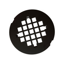 Round Steel Shower Drain Cover 108mm Bathroom