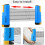 Ping Pong Paddle Set with Retractable Net and Carry Bag 3