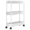 3-Tier Slim Rolling Storage Cart with Wheels and Adjustable 2