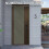 Cast Iron Address Numbers Dark Brown Rectangular Outdoor 1 2