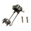 Universal Walking Stick Traction Spikes Heavy-Duty for Ice 4