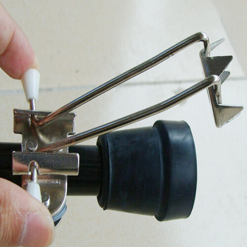 Universal Walking Stick Traction Spikes Heavy-Duty for Ice 1