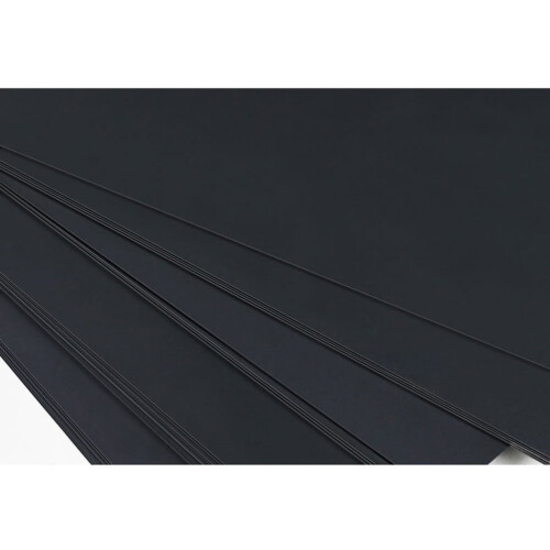 Fine Arts Paper Black Hand-drawn Backing 50 Sheets 1