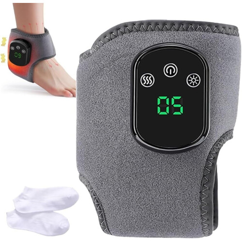 Fodmassageapparat med 3 vibrationstilstande og 5 varmeniveauer