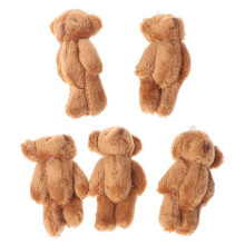 Ciondoli a forma di orsetto di peluche per borse da donna (5 pezzi)