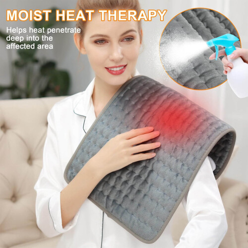 Electric Heating Pad and Blanket for Neck Back Shoulder 1