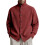 Herren-Strickjacke, einfarbig rot, Größe M 1