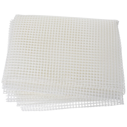 Blank rug hooking mesh white craft sheet