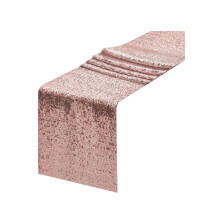 Bordlöpare med paljetter i bröllopsstil, 30x18 cm