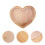 Hjerteformet træsparebøsse til børn 1 stk. 1